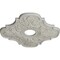 Ekena Millwork Peralta Ceiling Medallion (Fits Canopies up to 4 5/8"), 17 3/4"OD x 3 1/8"ID x 1"P, Pot of Cream CM17PEPCF - alternate 3